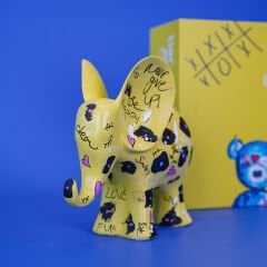 ASLI SAYAN FİL FİGÜRÜ SARI