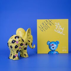 ASLI SAYAN FİL FİGÜRÜ SARI