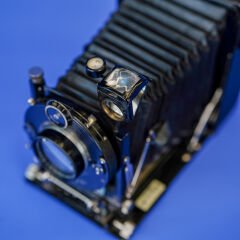 VOİGTLANDER COMPUR KÖRÜKLÜ KUTU FOTOĞRAF MAKİNESİ 