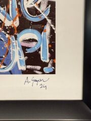 ASLI SAYAN LOVE AND ANİMALS SERİSİ SERİGRAFİ BASKI TABLO