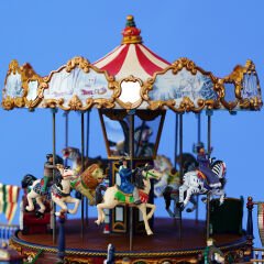 DEKORATİF ANTİKA ATLI KARINCA MÜZİKLİ