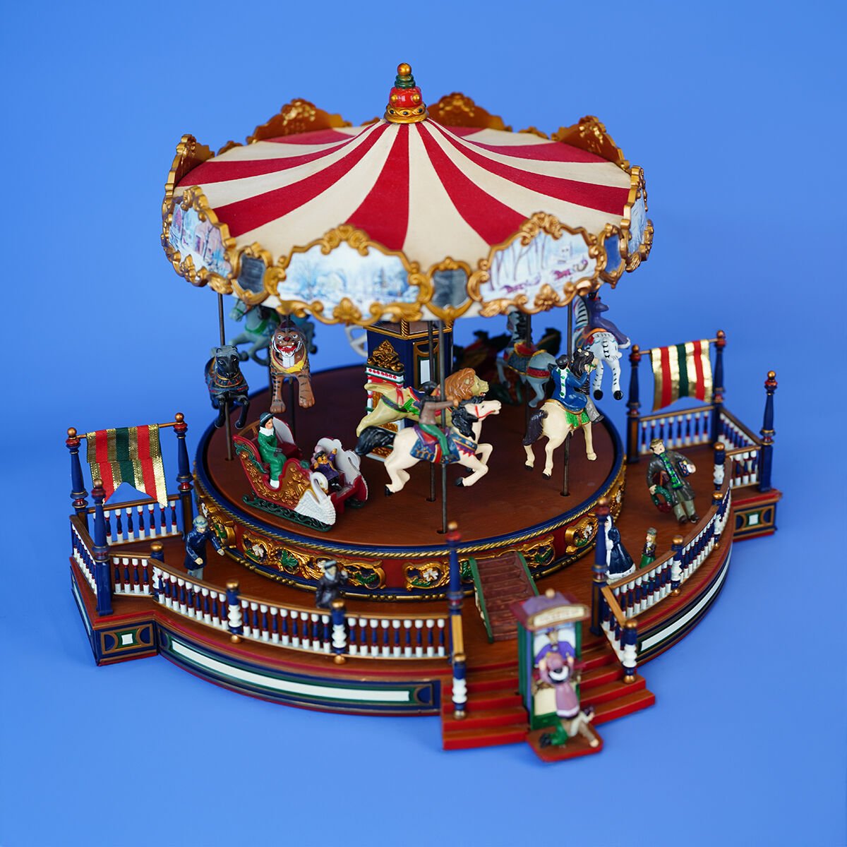 DEKORATİF ANTİKA ATLI KARINCA MÜZİKLİ