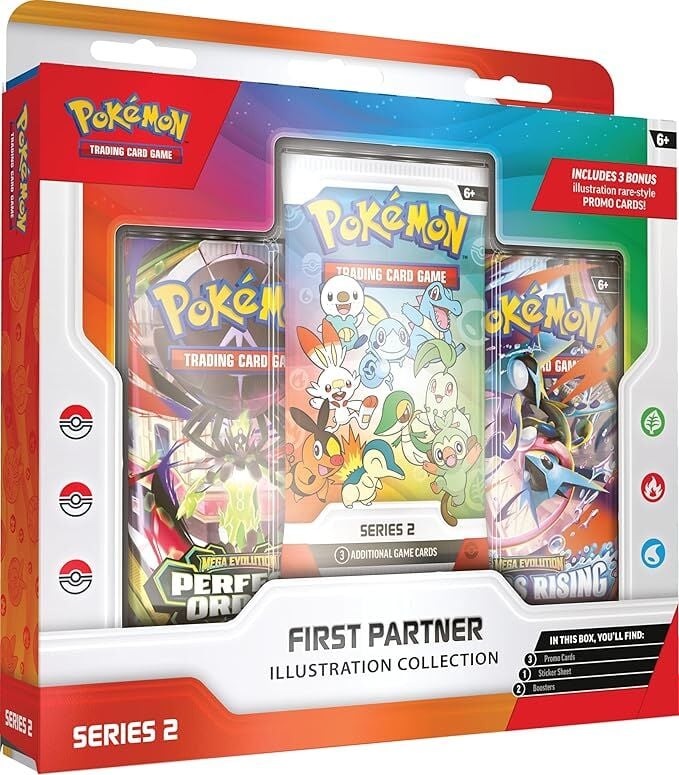 Pokémon Ascended Heroes First Partner Illustration Collection Series 2