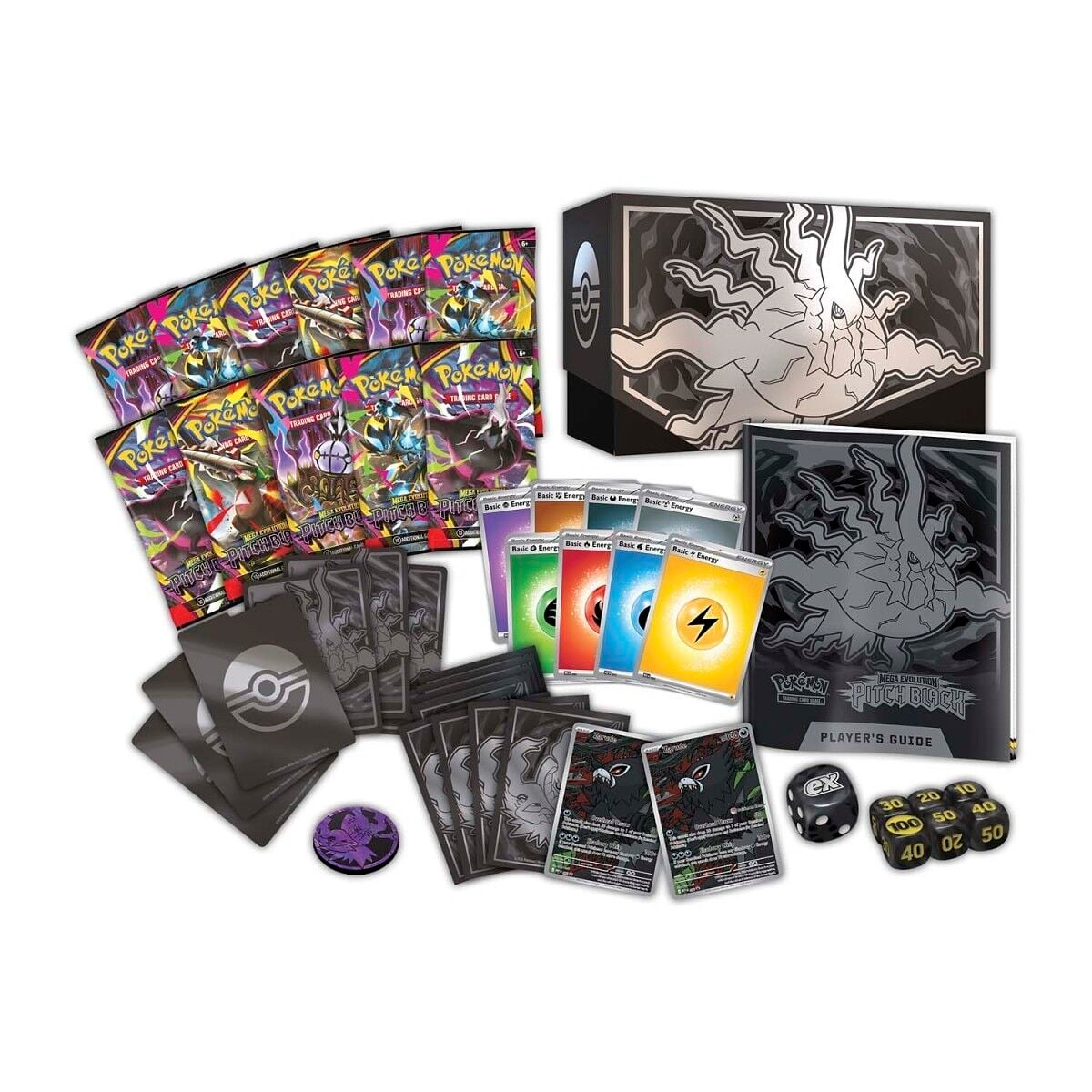 Pokémon Pitch Black Elite Trainer Box Pokemon Center